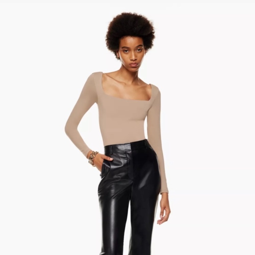 Babaton Contour Longsleeve Bodysuit, Size M